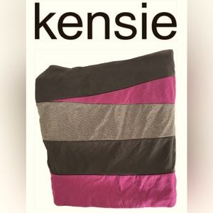 Kensie Contrast Bodycon Skirt